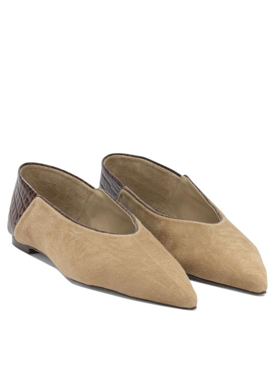 26SS Ammb Milano 플랫 슈즈 7110028NOBUCK CAMELCOCCO CAFFE Beige - OTHER BRANDS