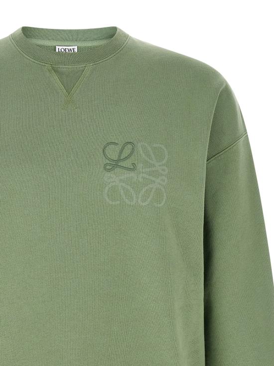 26SS 로에베 긴팔 티셔츠 H526Y24X784380 Green - LOEWE