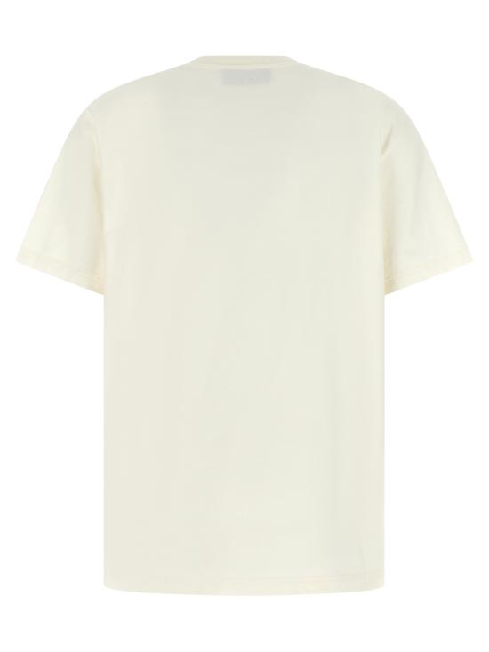 26SS 구찌 프린트 디테일 코튼 저지 티셔츠 837959XJHQY9750 White - GUCCI