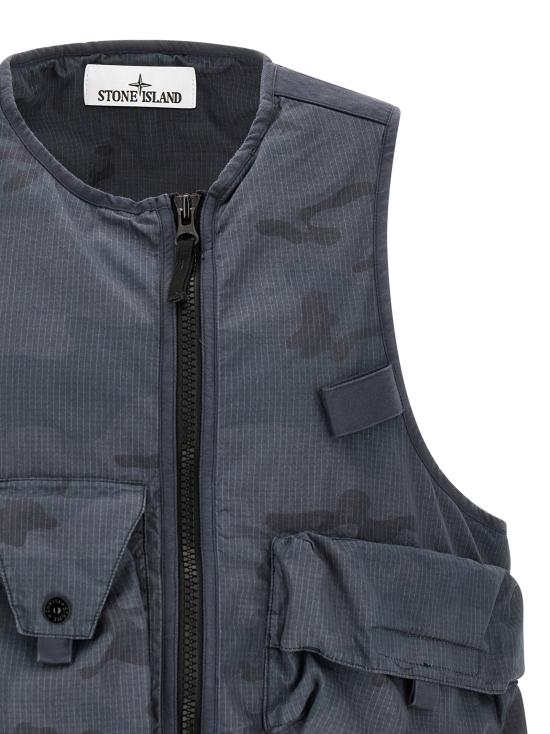 26SS 스톤 아일랜드 베스트 L1S15G100006S00E9V002D Blue - STONE ISLAND