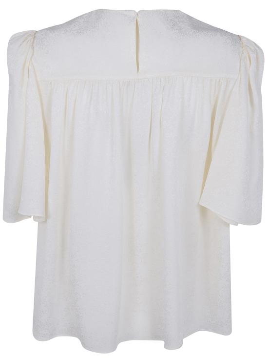 26SS 끌로에 블라우스 CH26UHT55332 103 COCONUT MILK - CHLOE