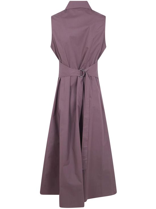 26SS 안토넬리 피렌체 미디 원피스 N6670Q 135B 240 CHOCOLATE - ANTONELLI FIRENZE