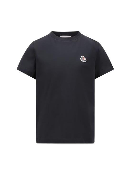 26SS [키즈] 몽클레어 티셔츠 L1 954 8C000 33 89AT9 3P1 BLACK WHITE BLUE - MONCLER