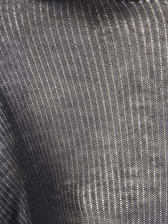 26SS 릭 오웬스 후드 티셔츠 RO01F6660 09 BLACK - RICK OWENS