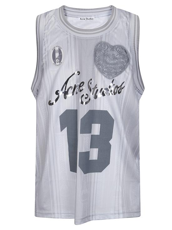 26SS 아크네 스튜디오 민소매 티셔츠 BL0438 902 GREY