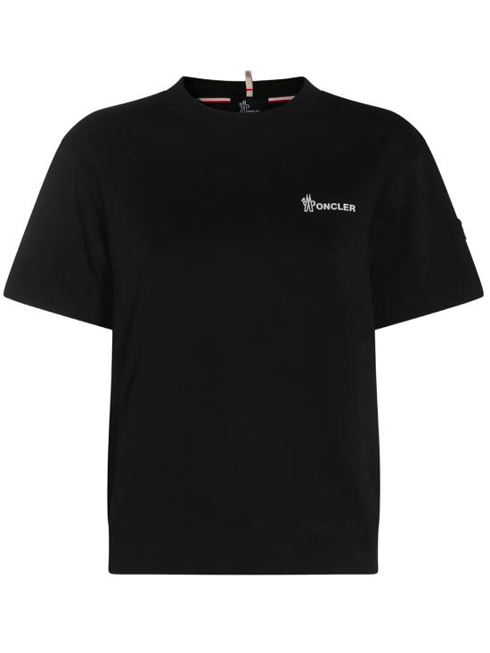 26SS 몽클레어 반팔 티셔츠 L10988C00010 89AZ9 999 BLACK