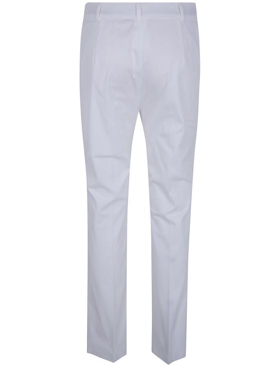 26SS 막스마라 스튜디오 스트레이트 팬츠 2616131102600 001 WHITE - MAX MARA STUDIO