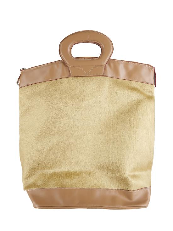 26SS 제지아 토트백 PS26MJDMJD061ATPONY J0443 Camel pony - JEJIA