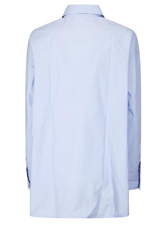 26SS 메종키츠네 셔츠 QW00414WC5089 0434 PURE BLUE - MAISON KITSUNE