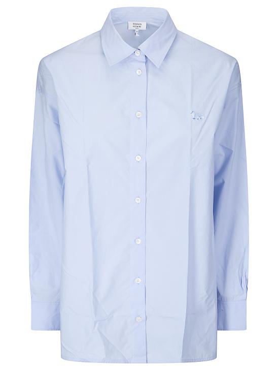 26SS 메종키츠네 셔츠 QW00414WC5089 0434 PURE BLUE