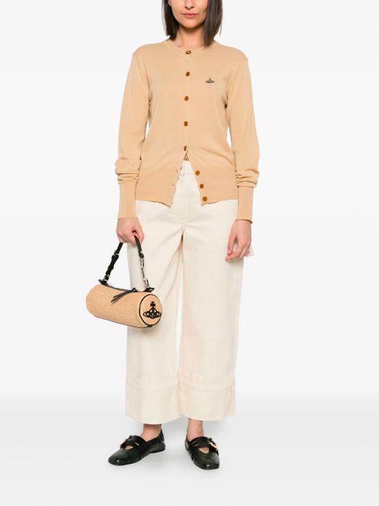 26SS 비비안웨스트우드 BEA 베아 니트 가디건 1803002PY003F C404 SAND - VIVIENNE WESTWOOD