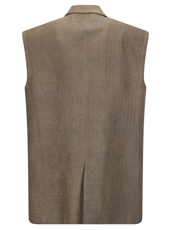 26SS 우마 왕 자켓 UW6077 UW690 DARK BROWN - UMA WANG