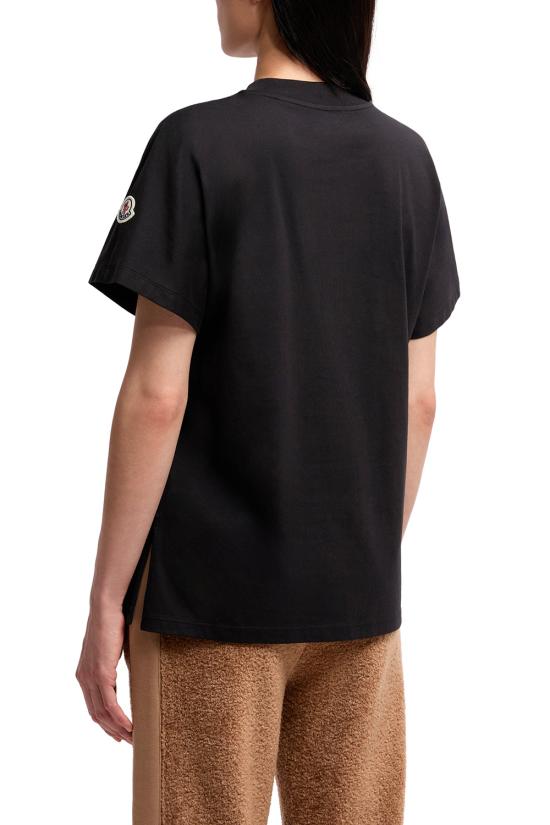 26SS 몽클레어 반팔 티셔츠 K20938C0002889AUO 999 Nero - MONCLER