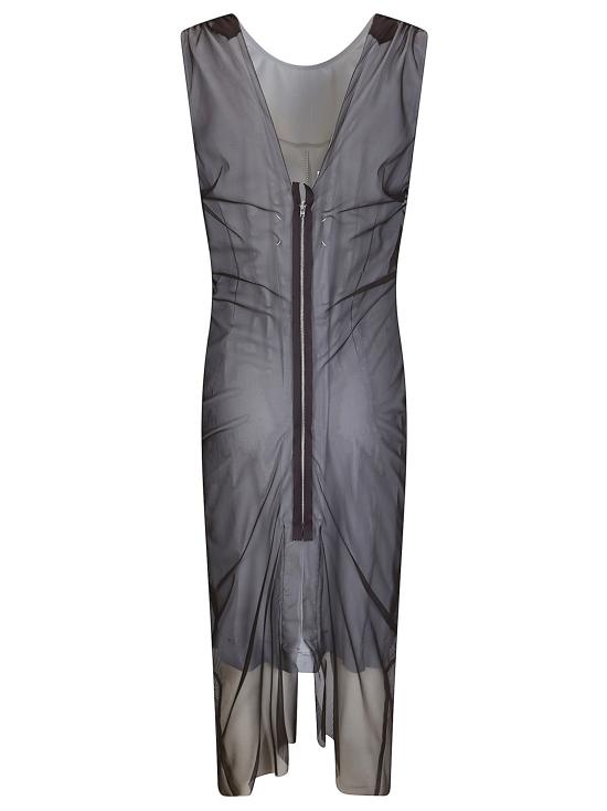 26SS 마르지엘라 미디 원피스 S51DD0055MTN148 144 Brown light grey - MAISON MARGIELA