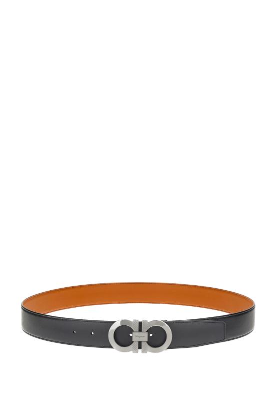 26SS 살바토레 페라가모 가죽 벨트 670084 750184 Nero new vicuna - SALVATORE FERRAGAMO