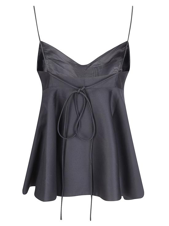 26SS 로에 민소매 티셔츠 41920127 1308 black - ROHE