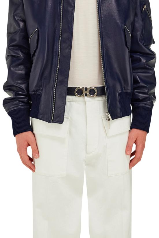 26SS 살바토레 페라가모 간치니 리버시블 레더 벨트 670428 780487 - SALVATORE FERRAGAMO