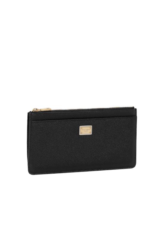 26SS 돌체앤가바나 Large Dauphine calfskin 카드 홀더 BI1265A1001 80999 Nero - DOLCE & GABBANA