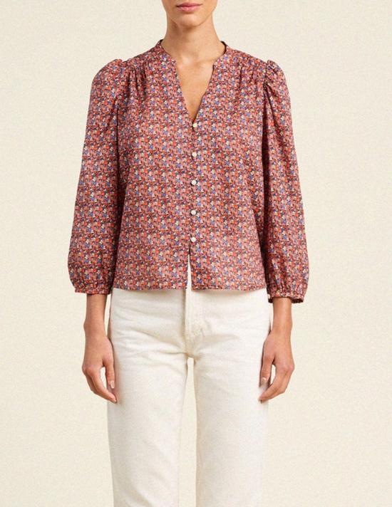  Birds of Paradis by Trovata California 블라우스 트로바타 캘리포니아 메이지 의 버즈 오브 파라디스 - OTHER BRANDS