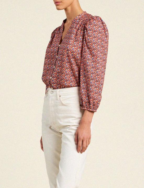  Birds of Paradis by Trovata California 블라우스 트로바타 캘리포니아 메이지 의 버즈 오브 파라디스 - OTHER BRANDS