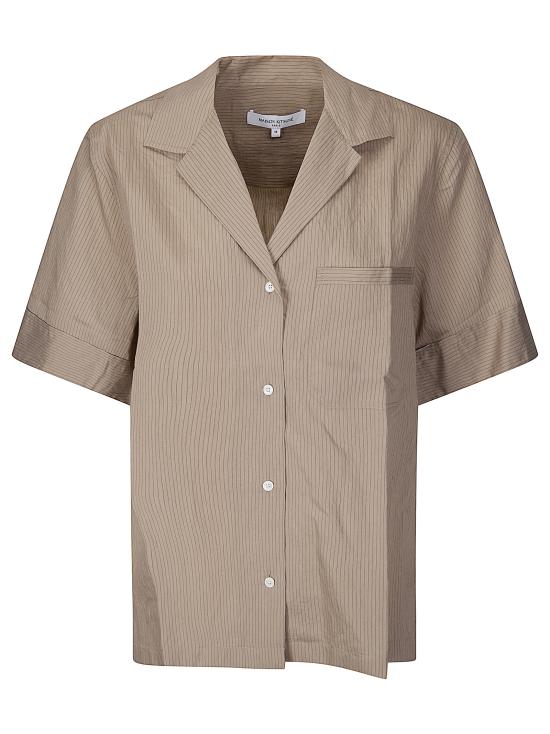 26SS 메종키츠네 셔츠 QW00411WC5084 0490 TAUPE GRAY
