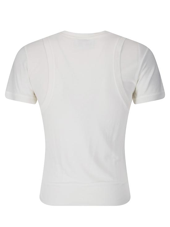 26SS 라 피신 반팔 티셔츠 LS261WT009JS022 037 IVORY - LA PISCINE