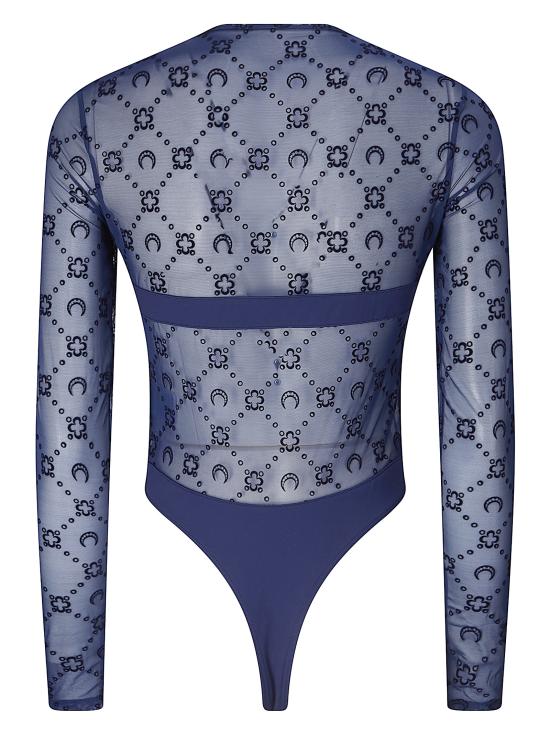 26SS 마린세르 바디수트 티셔츠 WTO474ACJER0005 BL90 NAVY - MARINE SERRE