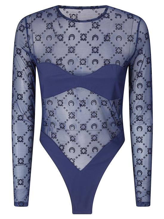 26SS 마린세르 바디수트 티셔츠 WTO474ACJER0005 BL90 NAVY