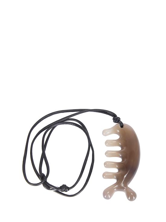 26SS 르메르 목걸이/팬던트 DI0007LO0047 GY003 GREY AGATE