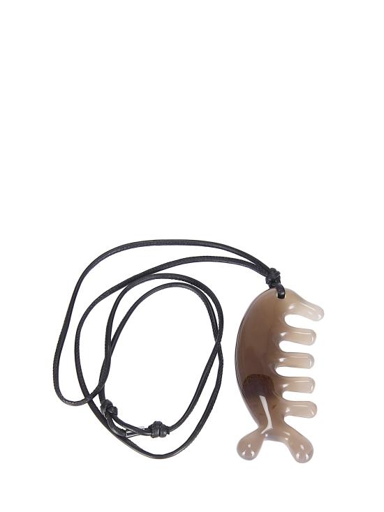 26SS 르메르 목걸이/팬던트 DI0007LO0047 GY003 GREY AGATE - LEMAIRE