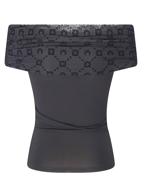 26SS 마린세르 민소매 티셔츠 WTO474ACJER0005 BK99 BLACK - MARINE SERRE