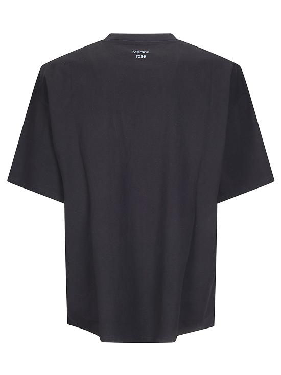 26SS 마틴로즈 반팔 티셔츠 621JE06001E BLK BLACK - MARTINE ROSE