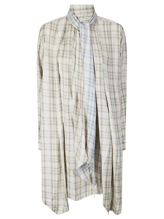 26SS 아크네 스튜디오 미디 원피스 A20931 ALG GREEN BLUE