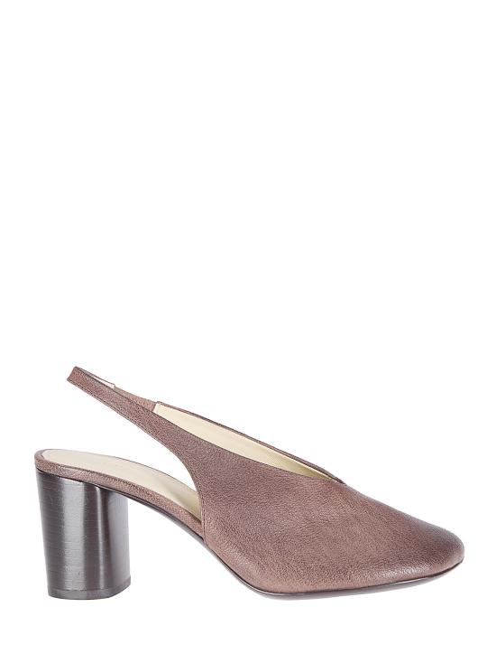 26SS 르메르 힐/펌프스 FO0256LL0199 BR635 WASHED DARK BROWN