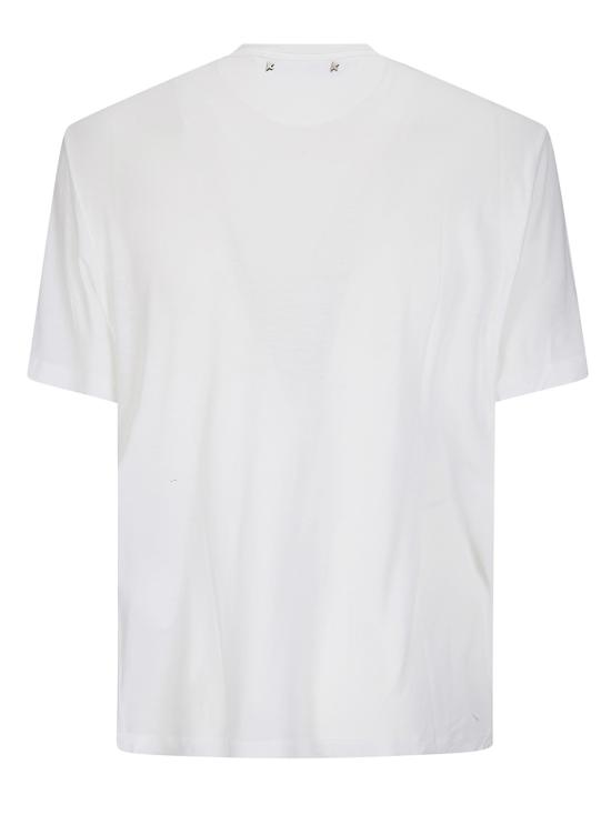 26SS 골든구스 반팔 티셔츠 GUP01220P002526 10359 WHITE - GOLDEN GOOSE