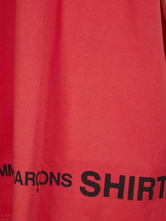 26SS 꼼데가르송 반팔 티셔츠 FQT016S26 1 RED - COMME DES GARCONS