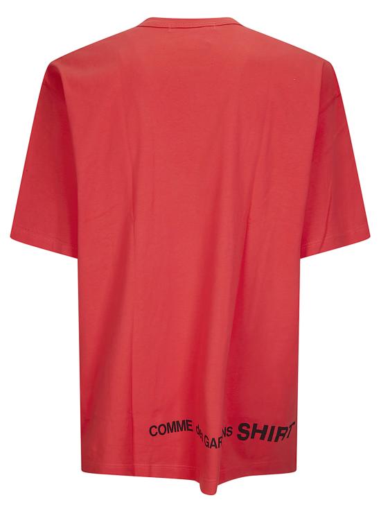 26SS 꼼데가르송 반팔 티셔츠 FQT016S26 1 RED - COMME DES GARCONS