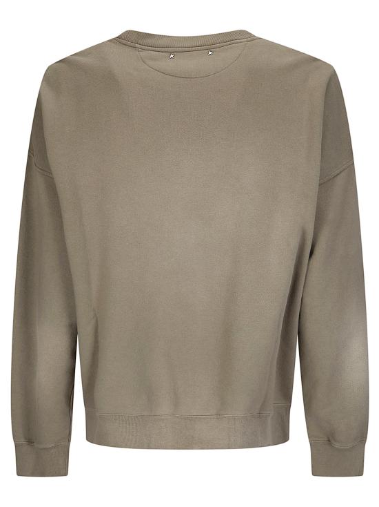 26SS 골든구스 긴팔 티셔츠 GUP01938P002383 15878 BLEACHED WASHED BEIGE - GOLDEN GOOSE