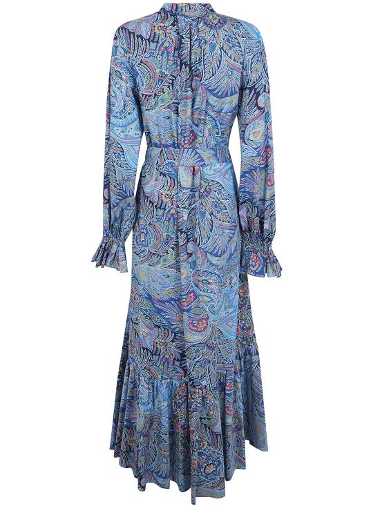 26SS 에트로 롱 원피스 WRHA0631 99SAEI4 X0887 BLUE PRINT - ETRO