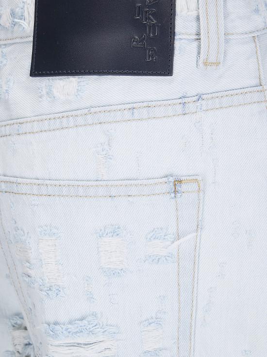 26SS 하이쿠레 데님 팬츠 HEW03368DF180L0934 L0934 LIGHT BLUE DESTROY - HAIKURE