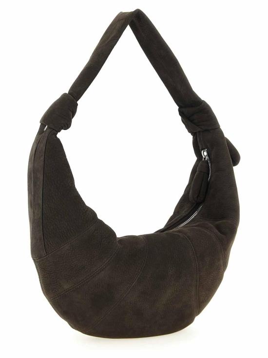 26SS 르메르 알파카 누벅 레더 포춘 크루아상 백 BG0071LL0189BR007 Brown - LEMAIRE