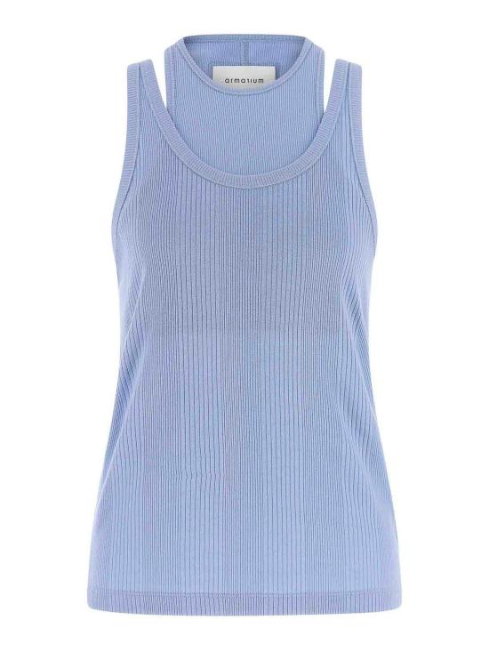 26SS 아르마리움 민소매 티셔츠 ARMTMT040JE05024 Light Blue