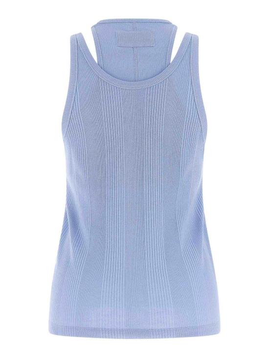 26SS 아르마리움 민소매 티셔츠 ARMTMT040JE05024 Light Blue - ARMARIUM