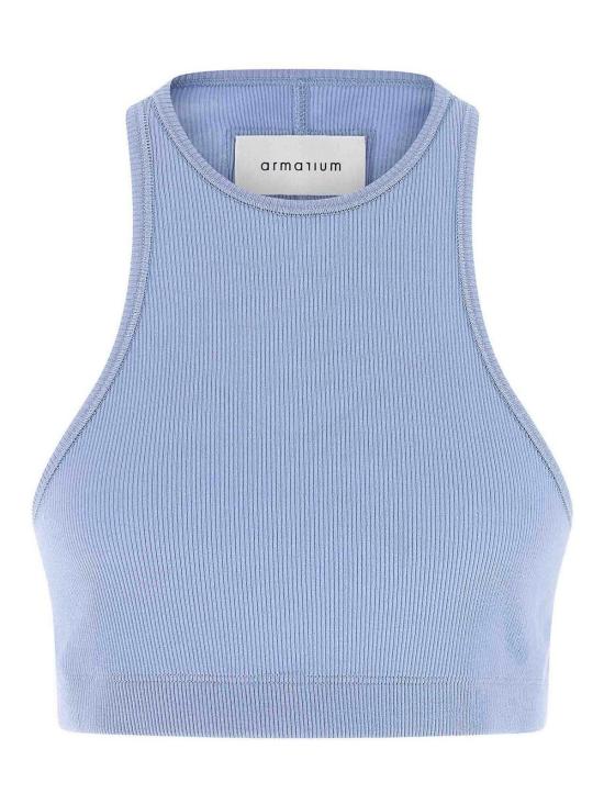 26SS 아르마리움 민소매 티셔츠 ARMTMT040JE05024 Light Blue - ARMARIUM