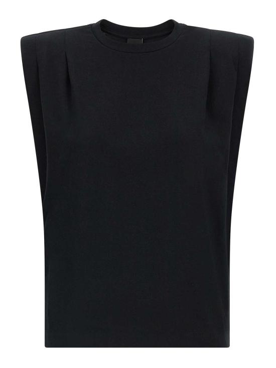 26SS 핑코 민소매 티셔츠 106720A3ARZ99 Black