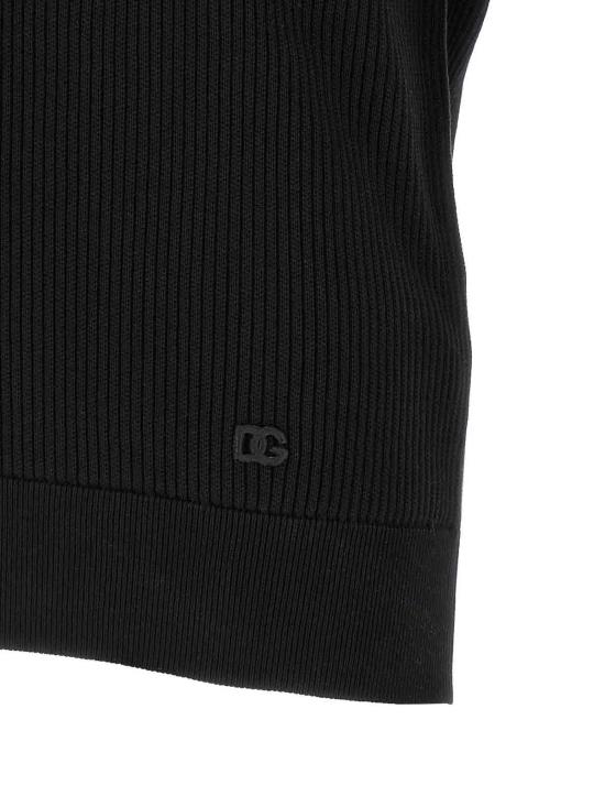  돌체앤가바나 폴로 티셔츠 GXZBJZJBCJCN0000 Black - DOLCE & GABBANA