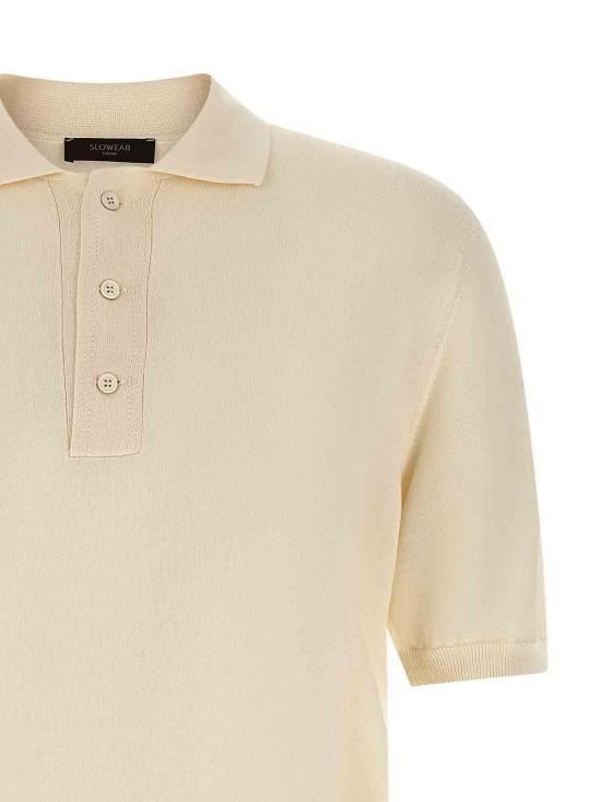 26SS 자노네 폴로 티셔츠 810332ZY318Z3372 Beige - ZANONE
