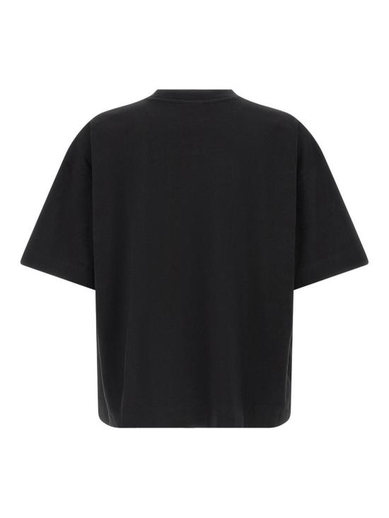 26SS 드리스 반 노튼 반팔 티셔츠 26102111136039E15 Black - DRIES VAN NOTEN