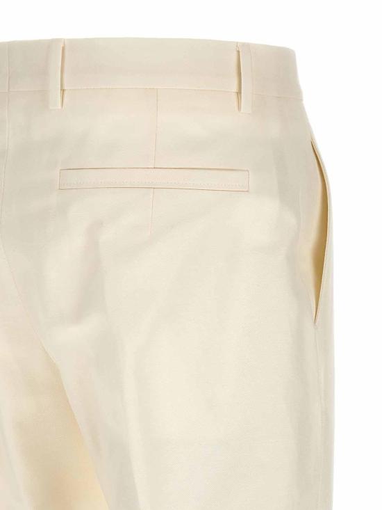 26SS 에르메네질도제냐 수트 팬츠 UHI05A3TP45100 White - ERMENEGILDO ZEGNA