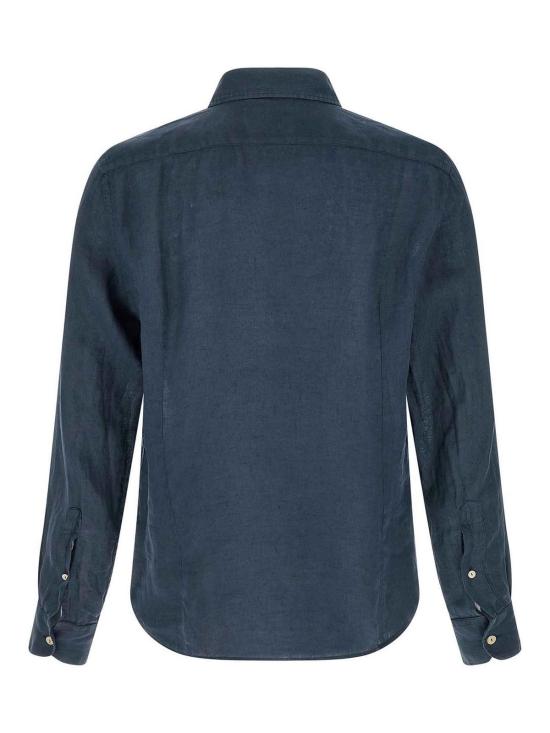 26SS 세인트바쓰 긴팔 셔츠 PAMPLONALINEN61 Blue - MC2 SAINT BARTH